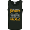 Being a Grandad Biker Motorcycle Motorbike Mens Vest Tank Top Black