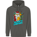 Believe in Christmas Funny Santa Xmas Childrens Kids Hoodie Storm Grey