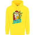 Believe in Christmas Funny Santa Xmas Childrens Kids Hoodie Yellow