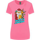 Believe in Christmas Funny Santa Xmas Womens Wider Cut T-Shirt Azalea
