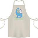 Believe in Dragons Unicorns Aliens Funny Cotton Apron 100% Organic Natural