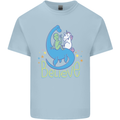 Believe in Dragons Unicorns Aliens Funny Kids T-Shirt Childrens Light Blue