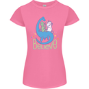 Believe in Dragons Unicorns Aliens Funny Womens Petite Cut T-Shirt Azalea
