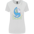 Believe in Dragons Unicorns Aliens Funny Womens Wider Cut T-Shirt White