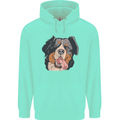 Bernese Mountain Dog Childrens Kids Hoodie Peppermint
