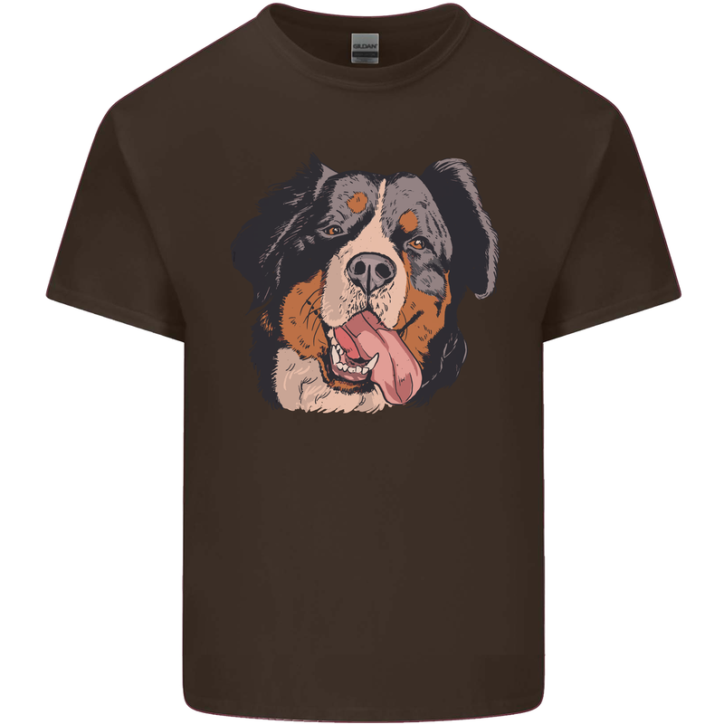 Bernese Mountain Dog Kids T-Shirt Childrens Chocolate
