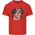 Bernese Mountain Dog Kids T-Shirt Childrens Red