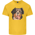 Bernese Mountain Dog Kids T-Shirt Childrens Yellow