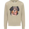 Bernese Mountain Dog Mens Sweatshirt Jumper Sand