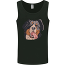 Bernese Mountain Dog Mens Vest Tank Top Black
