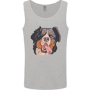 Bernese Mountain Dog Mens Vest Tank Top Sports Grey