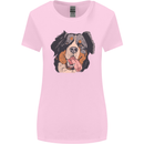 Bernese Mountain Dog Womens Wider Cut T-Shirt Light Pink