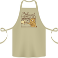Best Bearded Dragon Mom Ever Cotton Apron 100% Organic Khaki