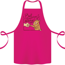 Best Bearded Dragon Mom Ever Cotton Apron 100% Organic Pink