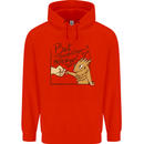 Best Bearded Dragon Mom Ever Mens 80% Cotton Hoodie Bright Red