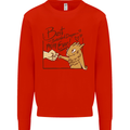 Best Bearded Dragon Mom Ever Mens Sweatshirt Jumper Bright Red