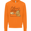 Best Bearded Dragon Mom Ever Mens Sweatshirt Jumper Orange