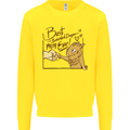 Best Bearded Dragon Mom Ever Mens Sweatshirt Jumper Yellow