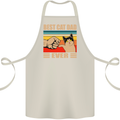 Best Cat Dad Ever Funny Father's Day Cotton Apron 100% Organic Natural