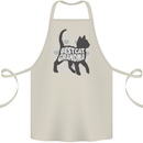 Best Cat Grandma Cotton Apron 100% Organic Natural