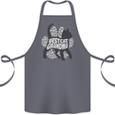 Best Cat Grandma Cotton Apron 100% Organic Steel