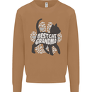 Best Cat Grandma Mens Sweatshirt Jumper Caramel Latte