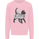 Best Cat Grandma Mens Sweatshirt Jumper Light Pink