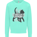 Best Cat Grandma Mens Sweatshirt Jumper Peppermint