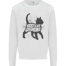 Best Cat Grandma Mens Sweatshirt Jumper White