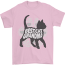 Best Cat Grandma Mens T-Shirt Cotton Gildan Light Pink