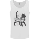 Best Cat Grandma Mens Vest Tank Top White