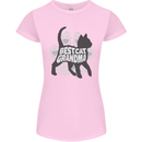 Best Cat Grandma Womens Petite Cut T-Shirt Light Pink