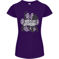 Best Cat Grandma Womens Petite Cut T-Shirt Purple
