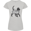 Best Cat Grandma Womens Petite Cut T-Shirt Sports Grey