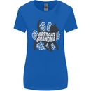 Best Cat Grandma Womens Wider Cut T-Shirt Royal Blue