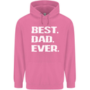 Best Dad Ever Funny Father's Day Mens 80% Cotton Hoodie Azelea