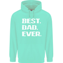 Best Dad Ever Funny Father's Day Mens 80% Cotton Hoodie Peppermint