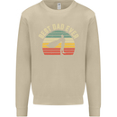 Best Dad Ever Superhero Funny Father's Day Mens Sweatshirt Jumper Sand