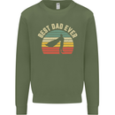 Best Dad Ever Superhero Funny Father's Day Mens Sweatshirt Jumper xx