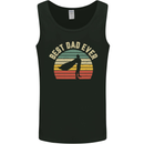 Best Dad Ever Superhero Funny Father's Day Mens Vest Tank Top Black