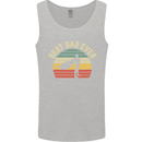 Best Dad Ever Superhero Funny Father's Day Mens Vest Tank Top Sports Grey
