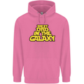 Best Dad in the Galaxy Funny Father's Day Mens 80% Cotton Hoodie Azelea