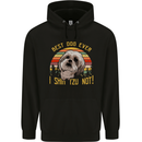 Best Dog Ever I Shih Tzu Not Funny Childrens Kids Hoodie Black