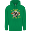 Best Dog Ever I Shih Tzu Not Funny Childrens Kids Hoodie Irish Green