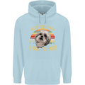 Best Dog Ever I Shih Tzu Not Funny Childrens Kids Hoodie Light Blue