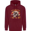 Best Dog Ever I Shih Tzu Not Funny Childrens Kids Hoodie Maroon