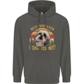 Best Dog Ever I Shih Tzu Not Funny Childrens Kids Hoodie Storm Grey