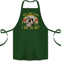 Best Dog Ever I Shih Tzu Not Funny Cotton Apron 100% Organic Forest Green