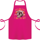Best Dog Ever I Shih Tzu Not Funny Cotton Apron 100% Organic Pink