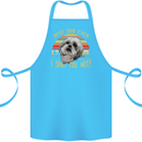 Best Dog Ever I Shih Tzu Not Funny Cotton Apron 100% Organic Turquoise